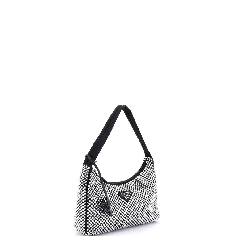 Prada Re-Edition Hobo Crystal #220019P20B - Picture 2 of 8